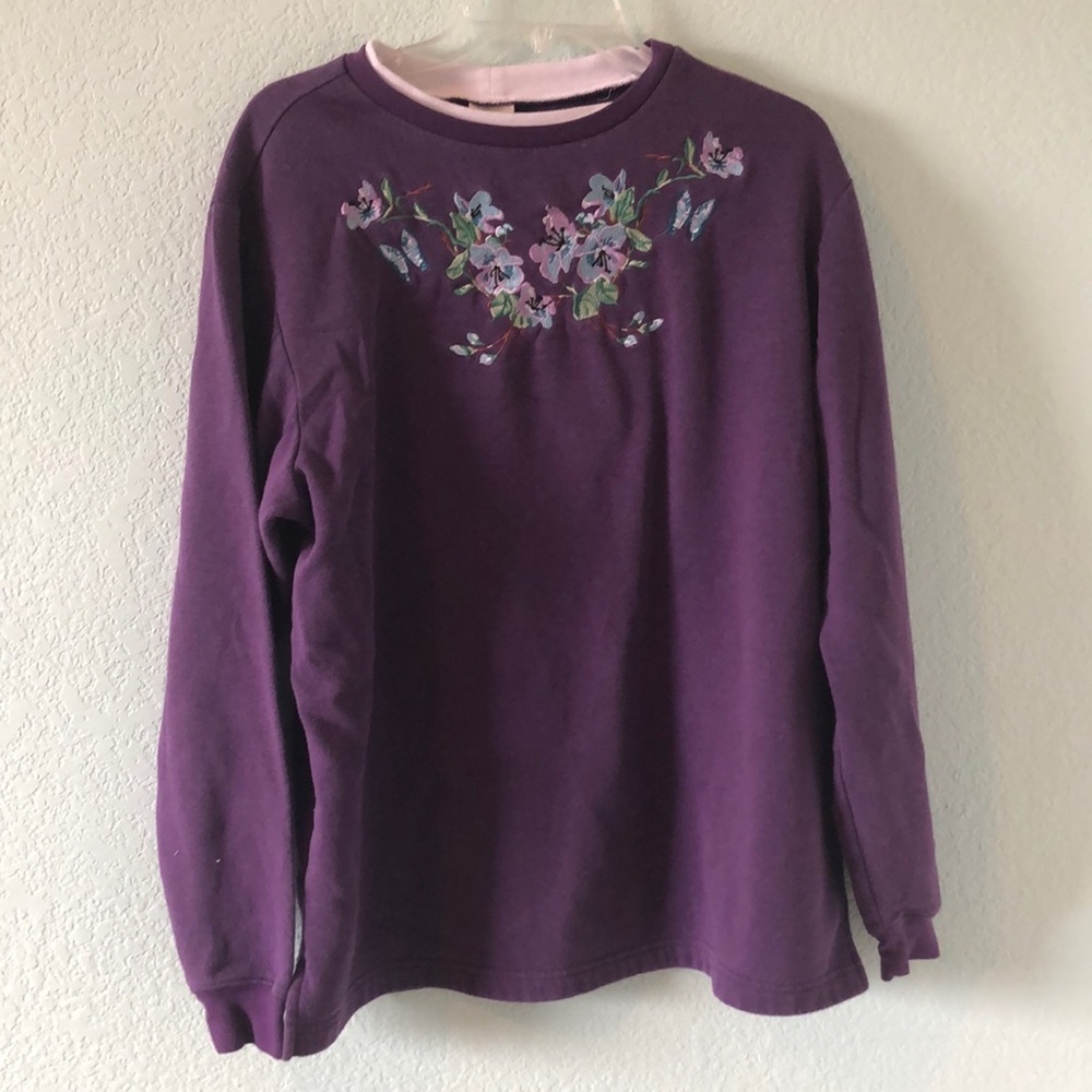 Purple Crewneck